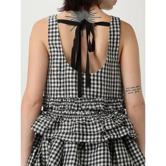 Ganni Top Woman Black